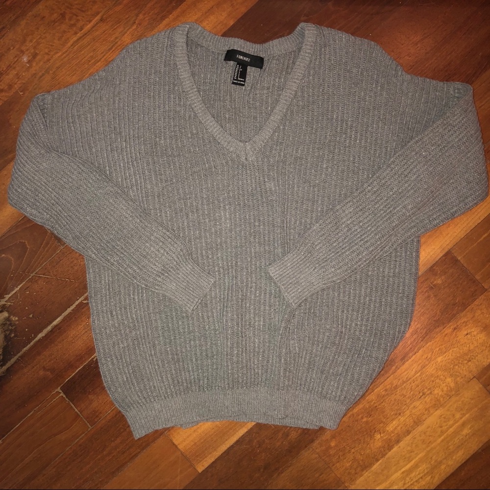 Forever 21 Gray Sweater